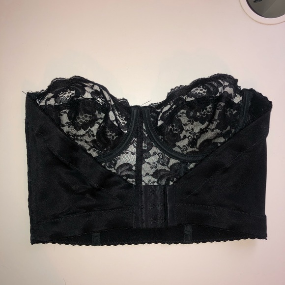 Corset Lace Bustier Strapless Bra Top - Picture 4 of 8